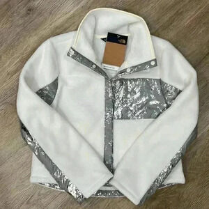 The North Face Girls’ Fleece Mashup Jacket, Large (Size 12)